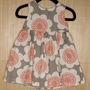 Carters Infant Sleeveless Floral Dress 9 Months